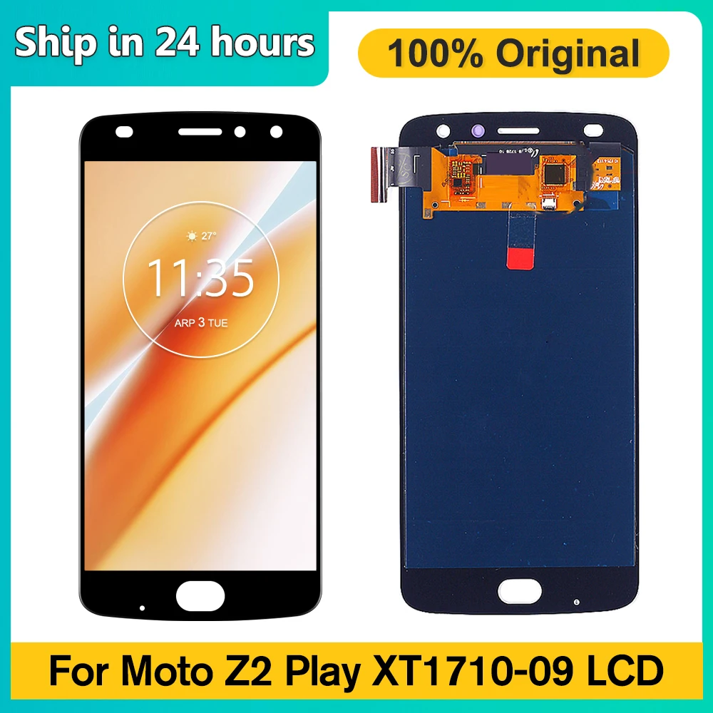 Оригинальный ЖК-дисплей для Motorola Moto Z2 Play сенсорный экран с цифровым