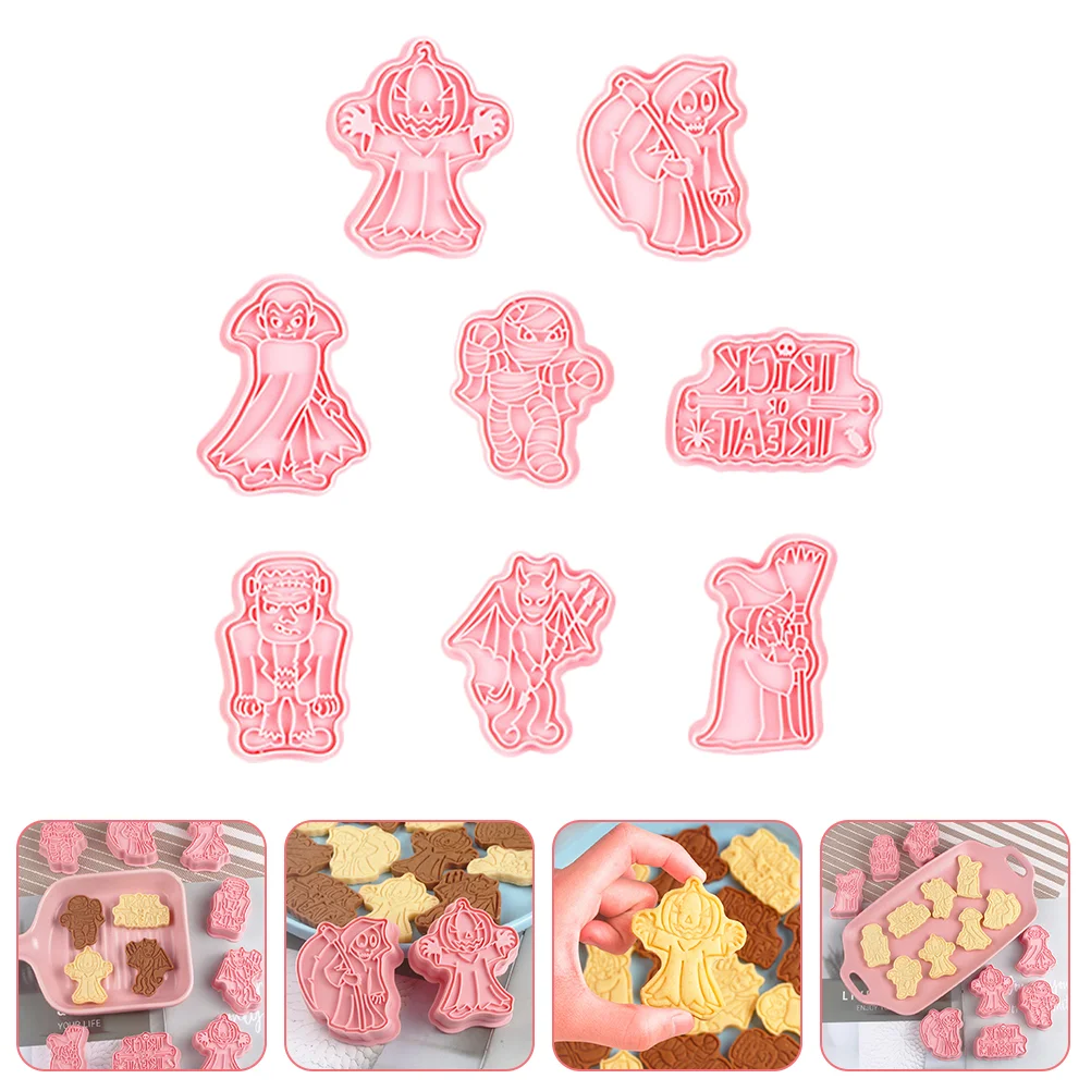 

Cookie Moldbiscuit Cutters Molds Fondant Bakingcake Pastry Stamper Candy 3D Press Maker Stamps Embossing Pumpkin Shapes Ring