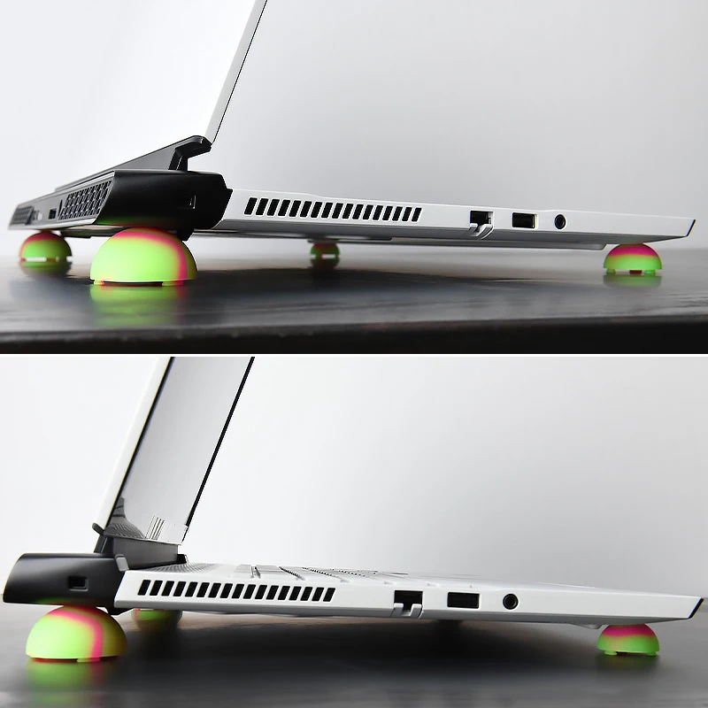 

Notebook Silicone Cooling Ball Pad Universal Radiator 15.6-Inch Portable For Apple MacBook Non-Slip Mat Laptop Host High Bracket