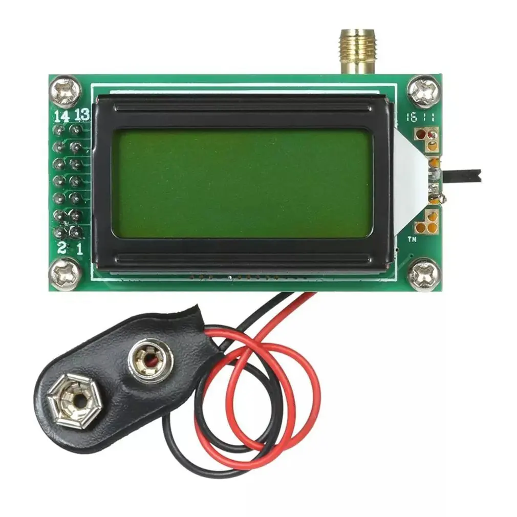 

1-500MHz RF Frequency Counter 0802 LCD Display MHz Tester Module with Backlight For Ham Radio High Accuracy Measurement Module