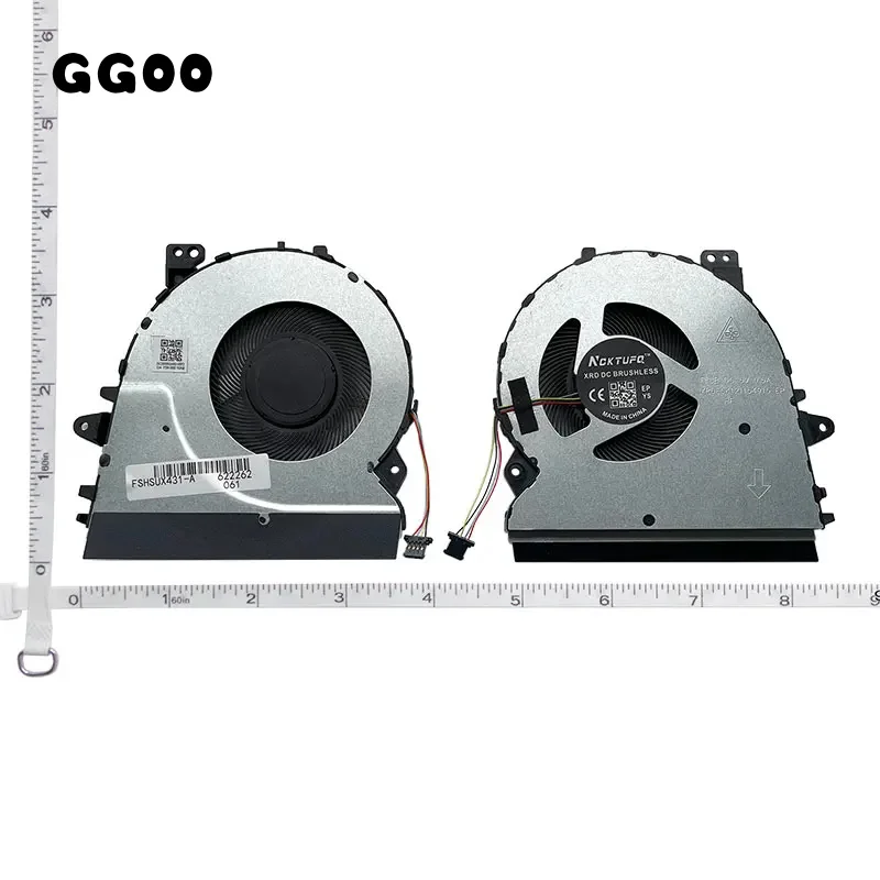 Вентилятор охлаждения процессора ноутбука для Asus Zenbook 14 ux431/FA/FN/FL ux431f um431 um431d/da u4500f