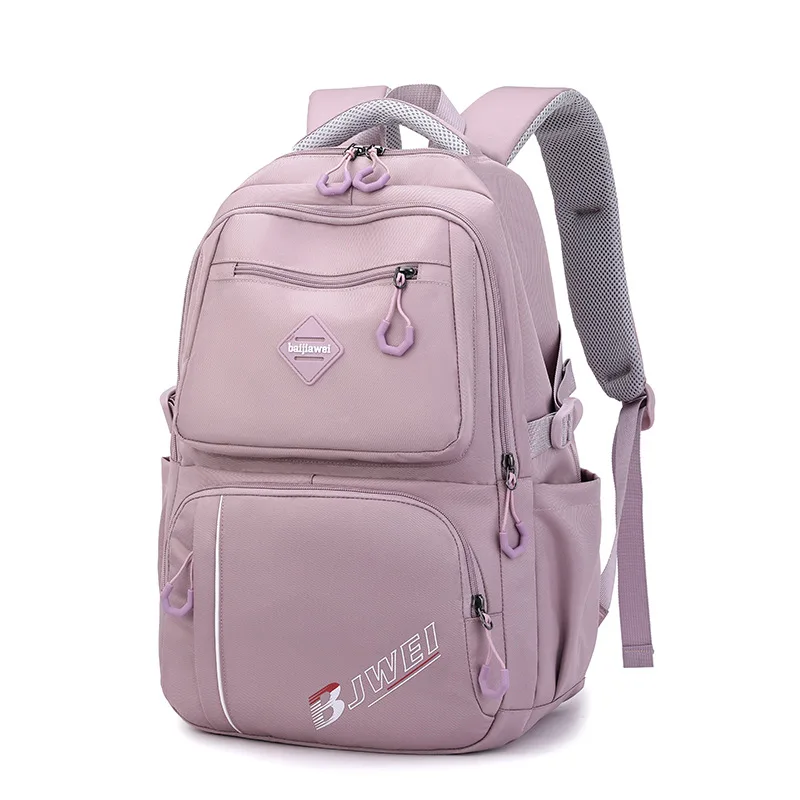 

Middle School Bags for Girls Teenagers Student Backpack Women Large Nylon Casual Korean Bagpack