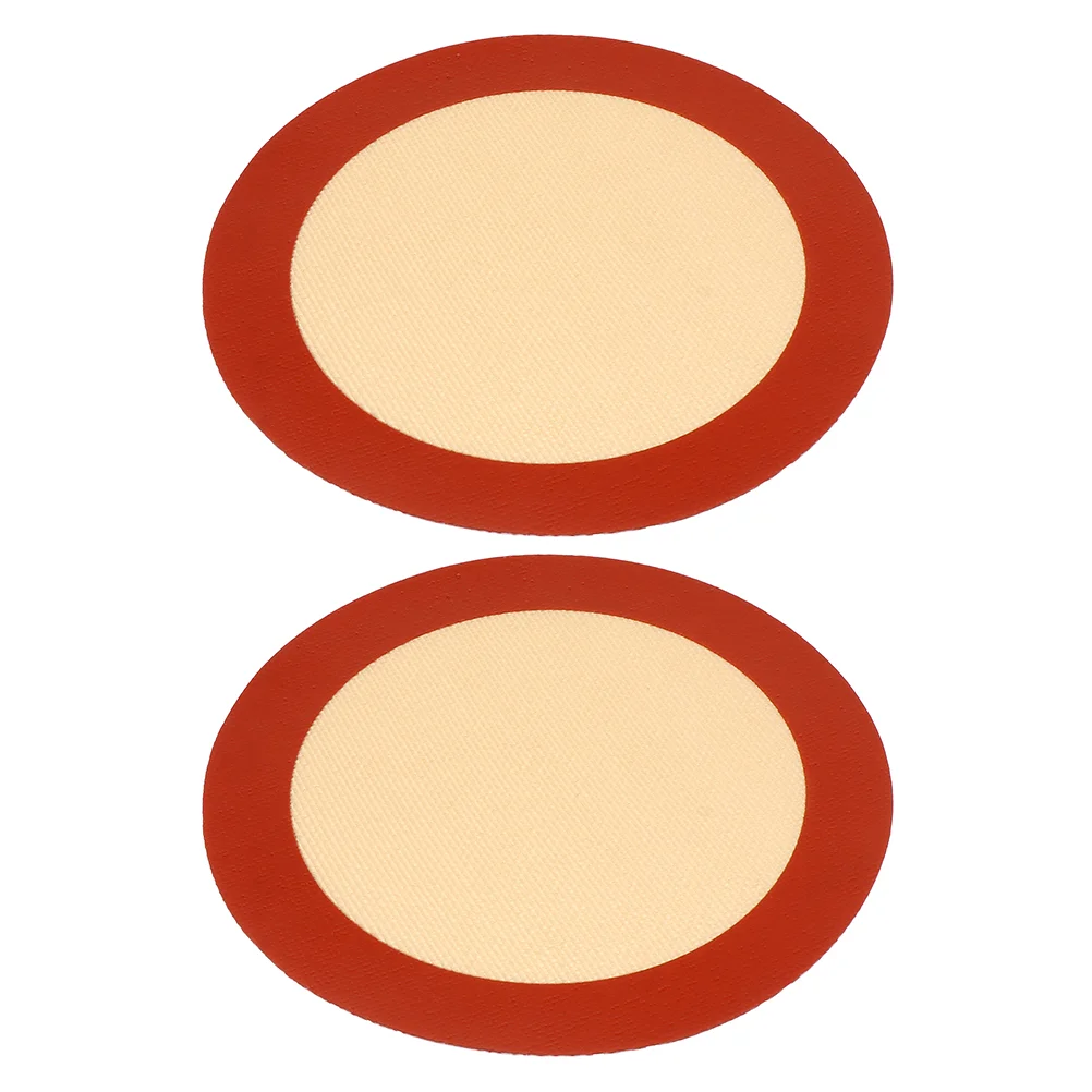 Круглый силиконовый коврик для выпечки 2 шт. аэрофритюрницы силикагель