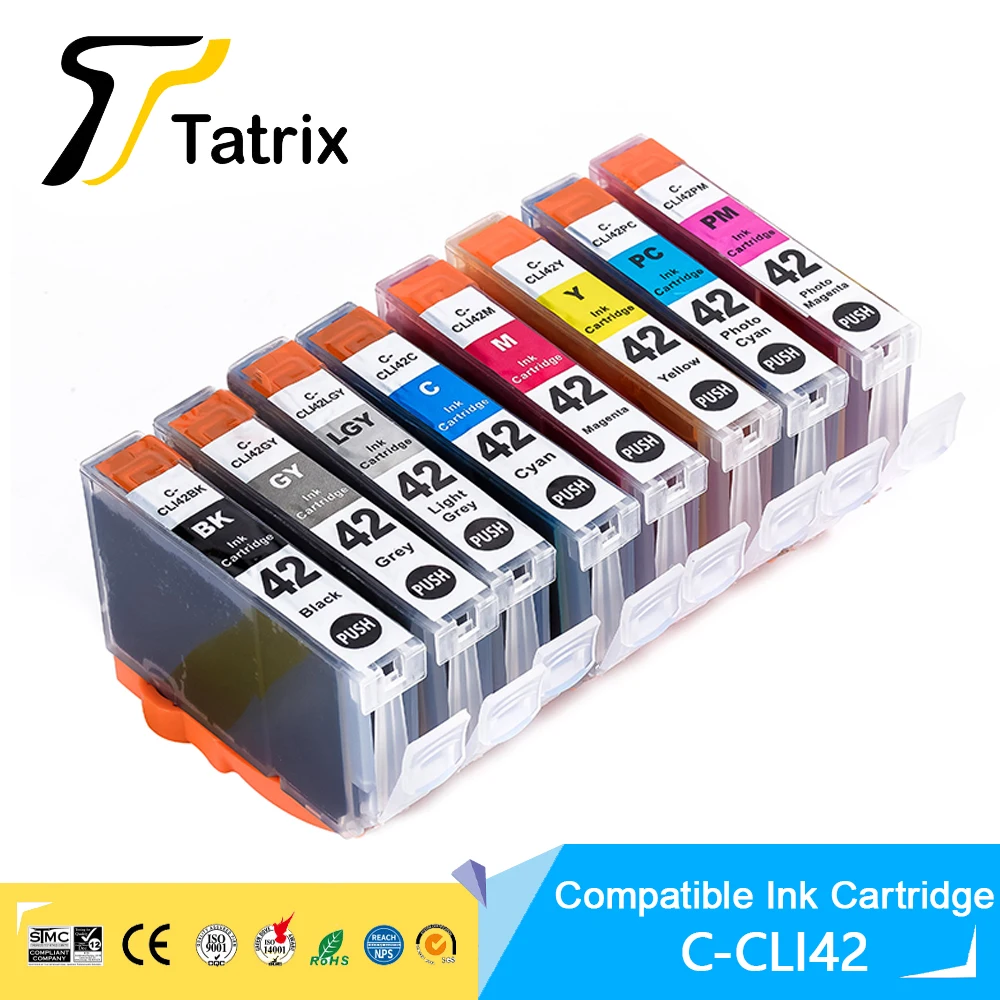 Чернильные картриджи Tatrix International CLI-42 для Canon PIXMA Pro-100 100S