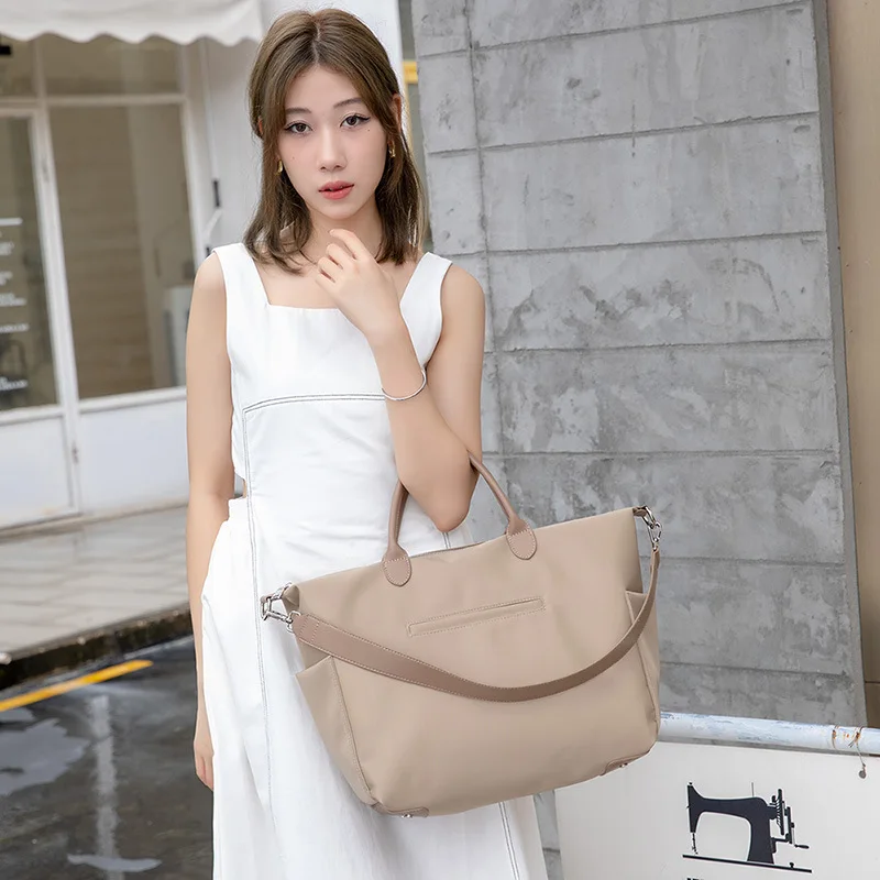 

Дизайнерские женские сумки, сумки для женщин, сумка для ноутбука 14 дюймов, вместительные сумки-тоуты, модная нейлоновая сумка через плечо