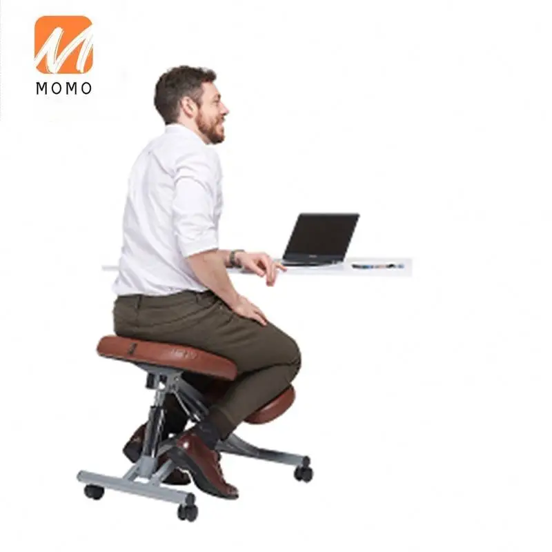 Кожаное кресло на колени по низкой цене регулируемое высоте эргономичное