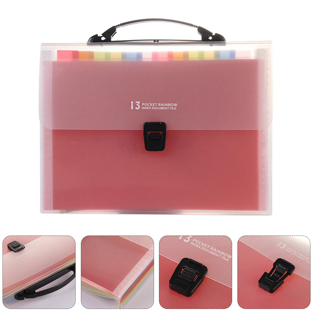

Folder Document Keeper Organizer Clip Information Booklet Accordion File Expanding Paper