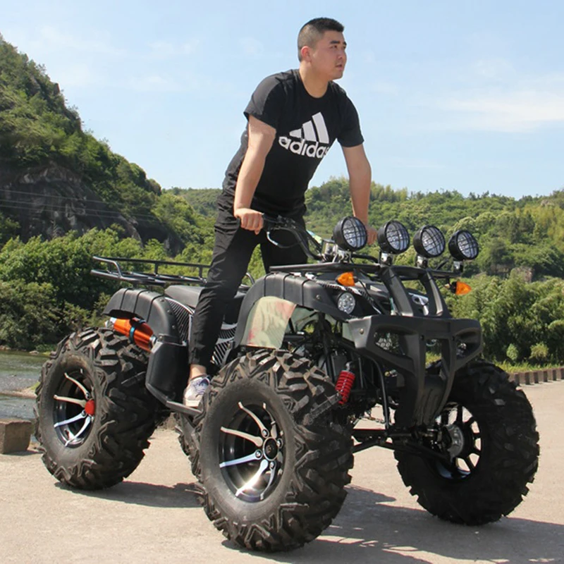 Color beautifulAdult off Road 4 Wheel Quad Bike 200cc 250cc 400cc 500cc 4X4 ATV for Sale High power cool custom