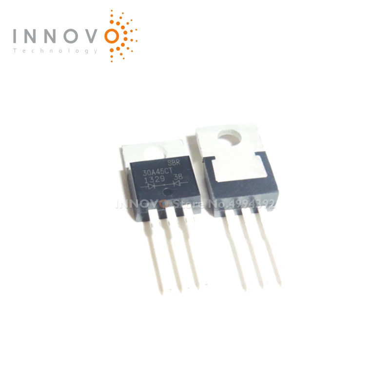 INNOVO 10 шт./лот SBR30A45CT 30A45CT TO-220 Бесплатная доставка новый оригинальный