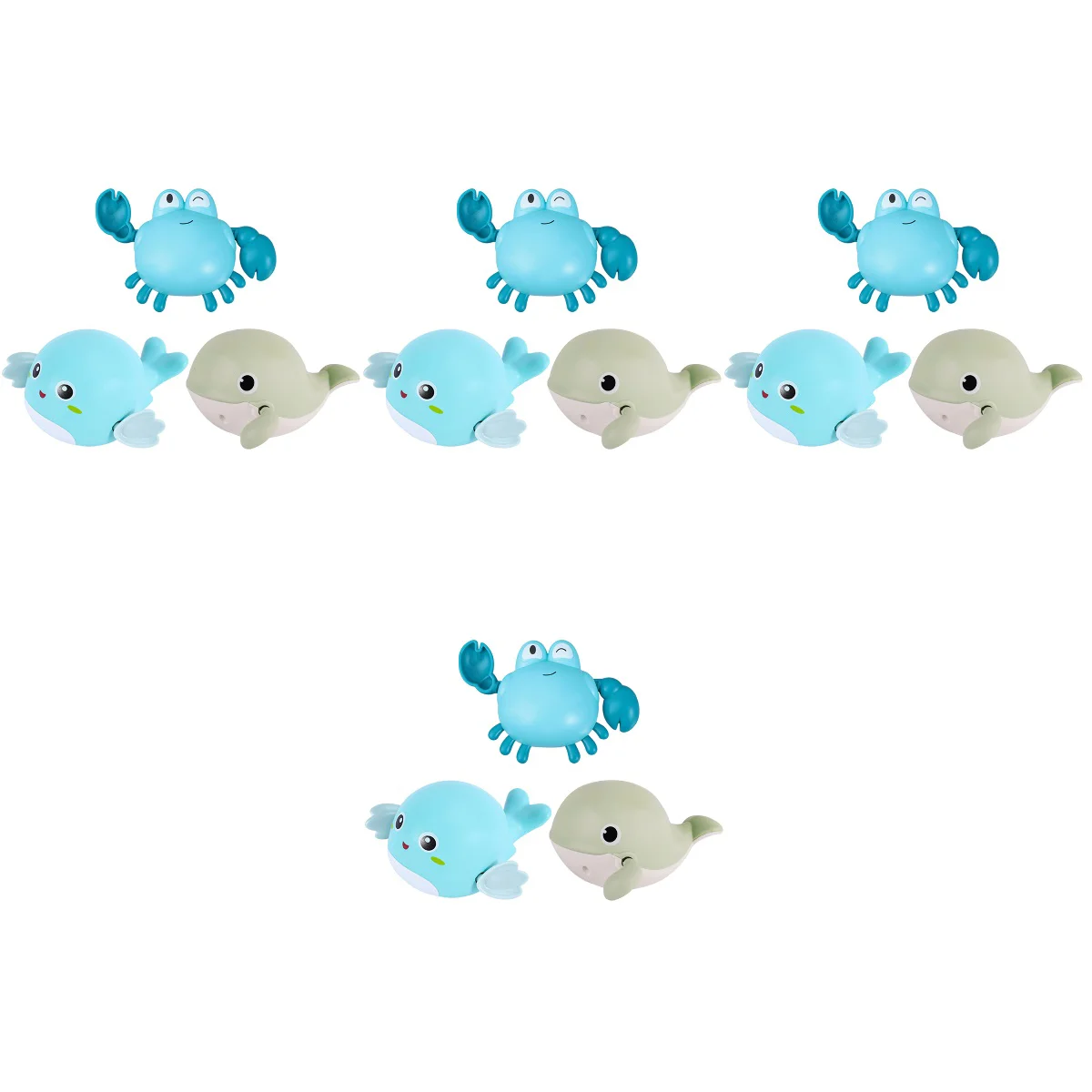 

12 шт., износостойкие интерактивные игрушки для ванны