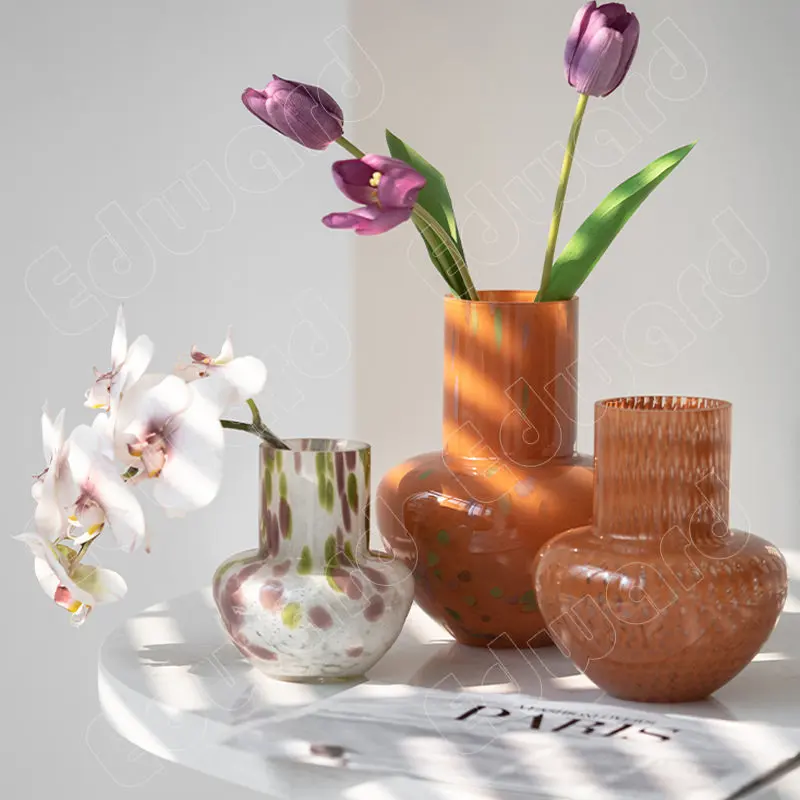 

Nordic Ceramic Vase Simple Modern Vases Living Room Dining Table Tea Tables Hydroponic Culture Flower Decorativ Desk Decoration