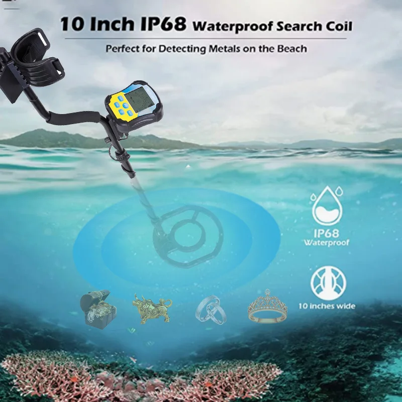 MD8030 Underground Metal Detector High Sensitivity Metal Hunter Gold Digger Treasure Hunter Depth 2.5m Finder Pinpoint Detector 2 MD8030 Underground Metal Detector High Sensitivity Metal Hunter Gold Digger Treasure Hunter Depth 2.5m Finder Pinpoint Detector 2