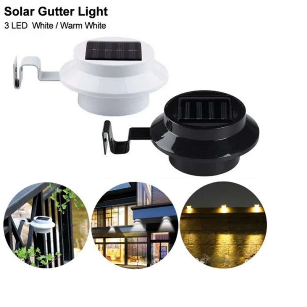 

Solar LED Fence Light IP65 Class Waterproof Fence Sink Garden Landscape Rechargeable Lighting Wall Light 0 Wire Decorative Light