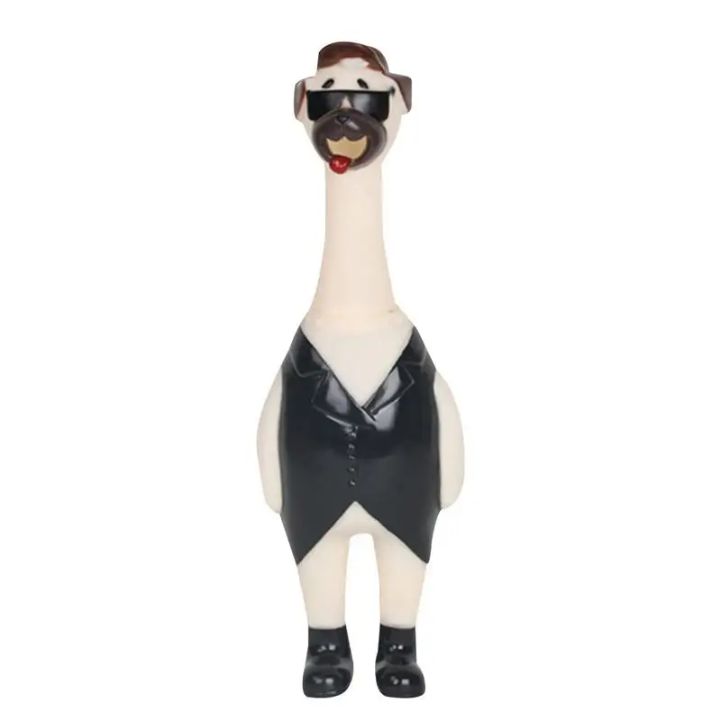 Noise Maker Toy Squawking Dog Rubber