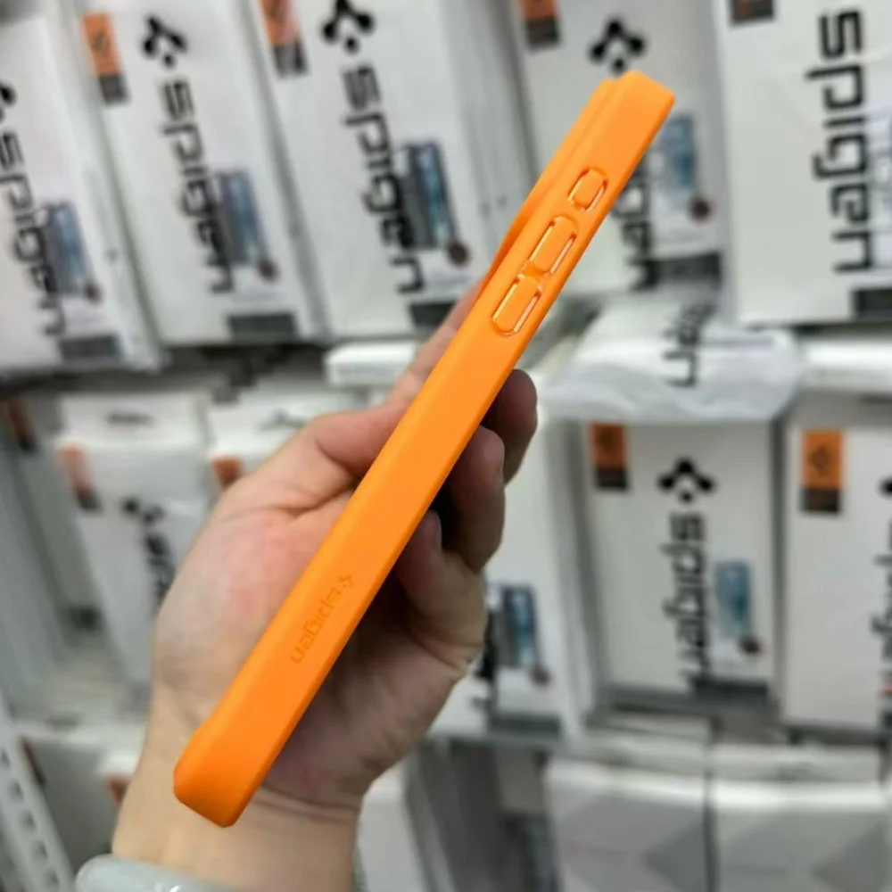 Фото Прозрачный магнитный чехол Spigen Ultra Hybrid PC для iPhone 18 17 Pro Max 16Plus 15 14 13 12 18Pro, чехол для беспроводной зарядки Magsafe №5