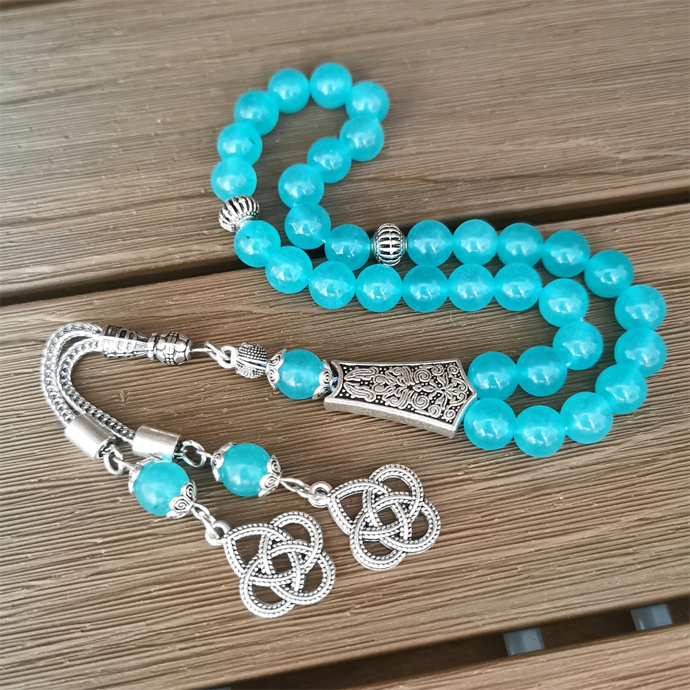 Misbaha Tespih bead Арабские Ювелирные изделия искусственный камень молитвенные бусины