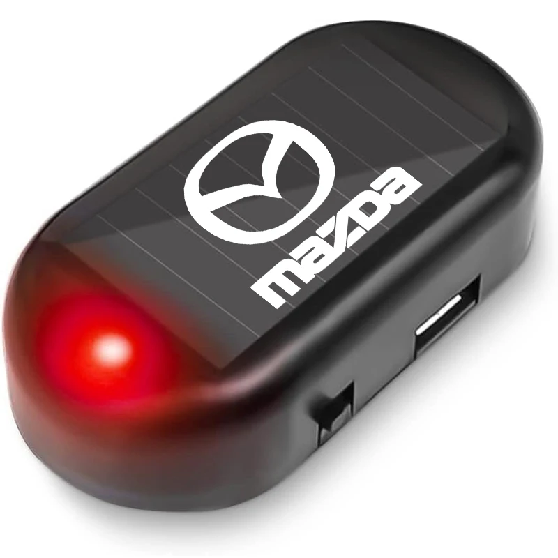 

Автомобильная беспроводная предупреждающая противоугонная лампа, светодиодная мигающая поддельная сигнальная лампа для Mazda 3 5 6 323 626 CX-3 CX-4 CX-5 CX-7 CX-Axela