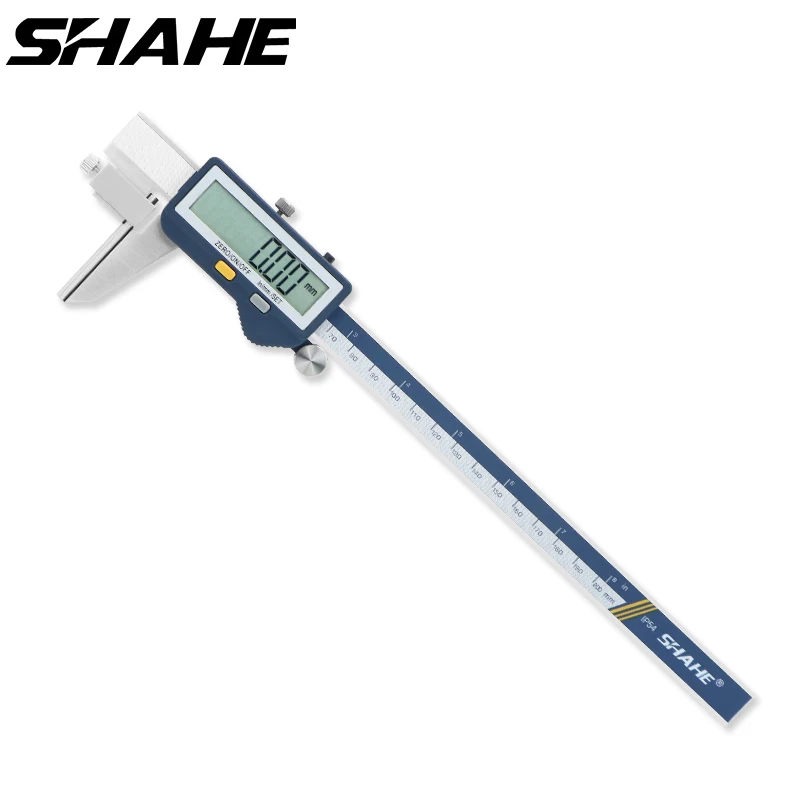 

Штангенциркуль цифровой из нержавеющей стали с ЖК-экраном, IP54