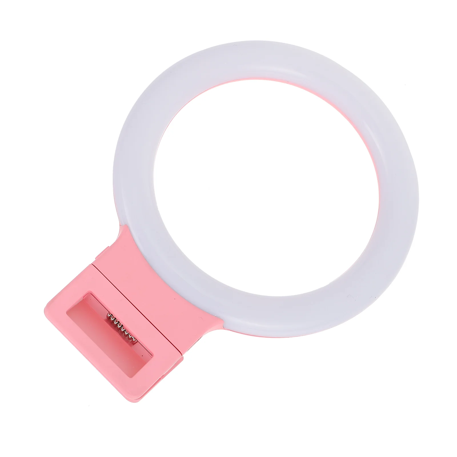 

Light Ring Clip Selfie Video Circle Led Conference Makeup Livestream Shooting Lamp Live Photography Cam