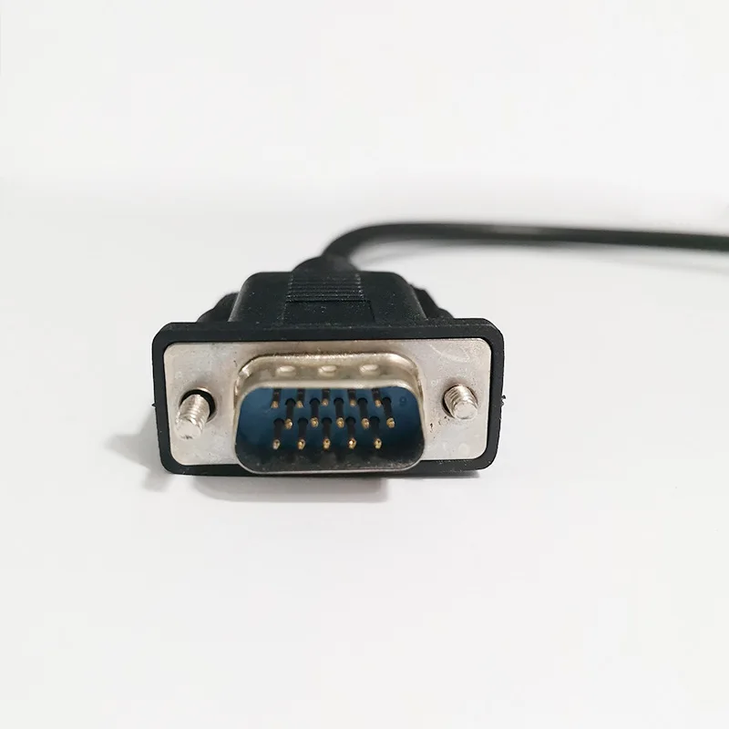 Адаптер VGA-HDMI 1 в 2 с аудиокабелем 3 5 мм поддержка проектора VGA-проектора |