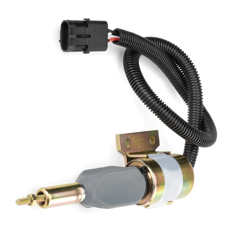 12 В стопорный электромагнитный клапан для Cummins Hyundai Электромагнит отключения