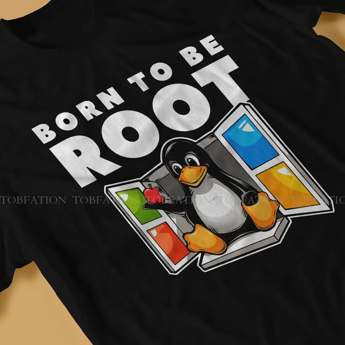 Уникальная футболка с окошком Kali Linux удобная компьютерной технологией