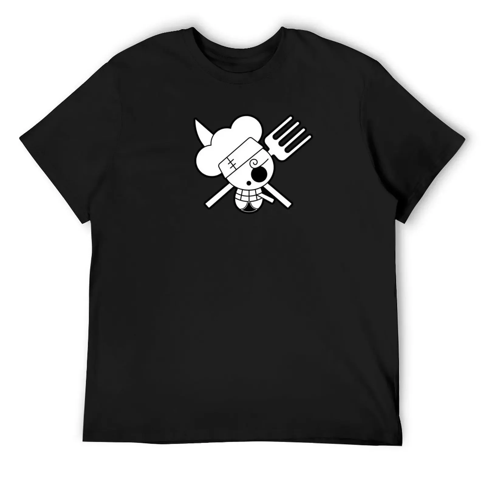 Футболка Sanji Jolly Roger 2 топы больших размеров футболка с рисунком винтажная мужская