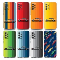 color is power which sport car p clear phone case for samsung a01 a02 a02s a11 a12 a21 a31 a41 a32 a51 a71 a42 a52 a72 case