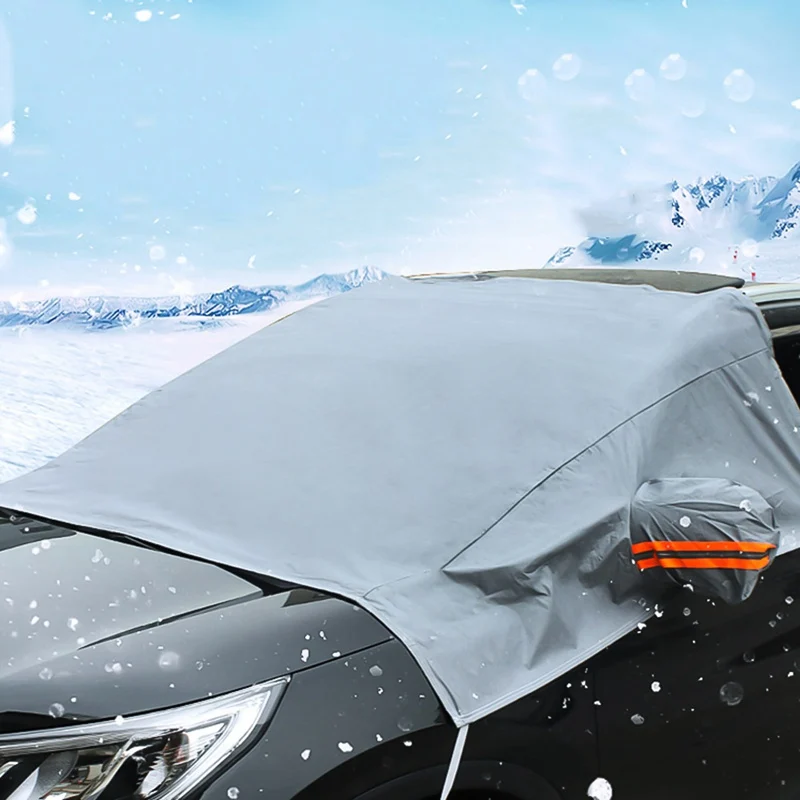 

Наружная защита автомобиля, водонепроницаемый чехол для автомобиля, защита от дождя, снега, льда, зимняя, летняя искусственная Защита от сол...