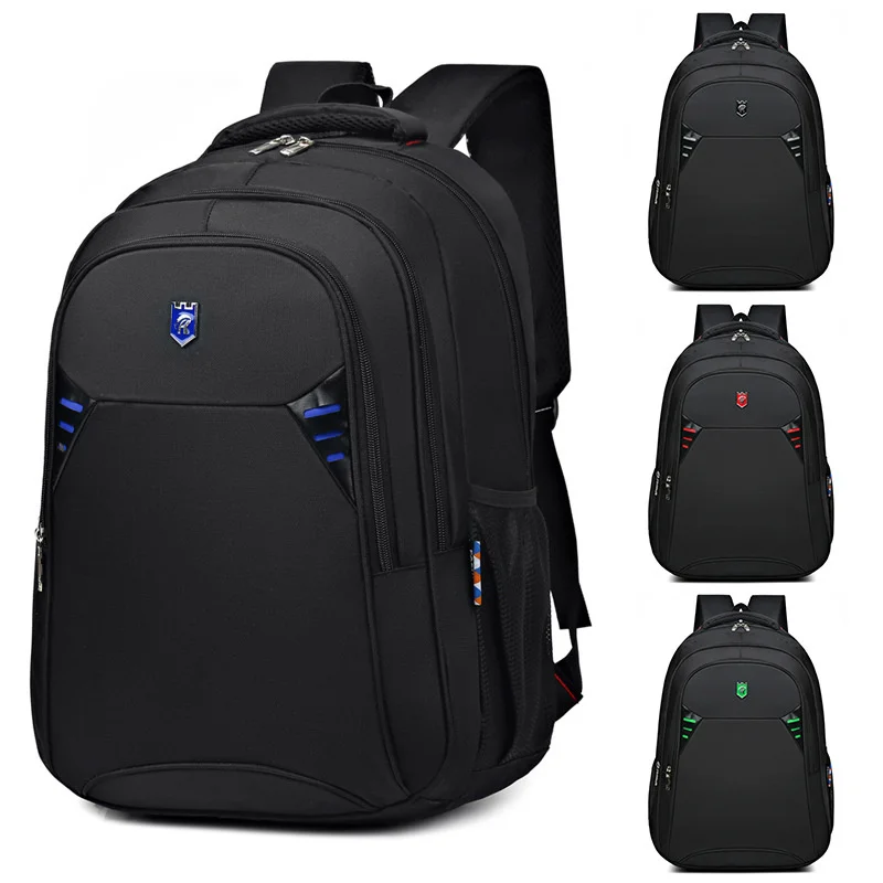 New large capacity leisure backpack men's and women's backpack business junior high school university schoolbag simple travel