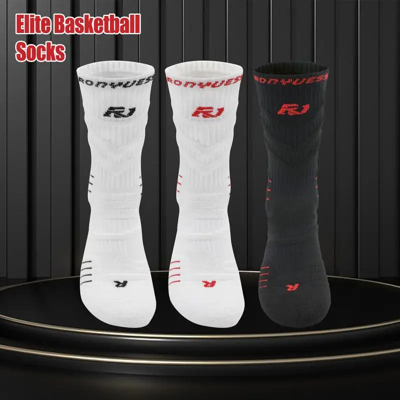 

New Sport Cycling Basketball Socks Compression Running Man Thick Trend Breathable Hiking Damping Non-slip Athletic Professional