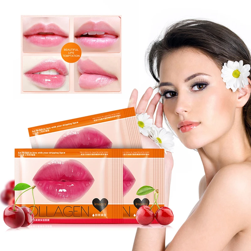 

Crystal Collagen Lip Mask Lips Plumper Pink Lip Patches Moisture Essences Anti-wrinkle Korean Cosmetics Skin Care For Beauty