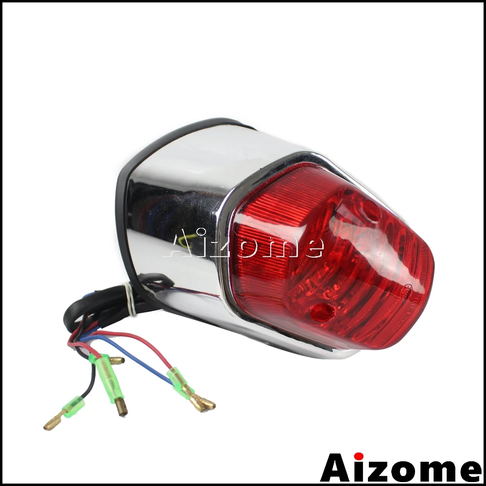 Universal Motorcycle Tail Light For Harley Yamaha Suzuki Honda Shadow Sabre 1100 VT1100C2 VT400 VT750 Taillight Brake Stop |