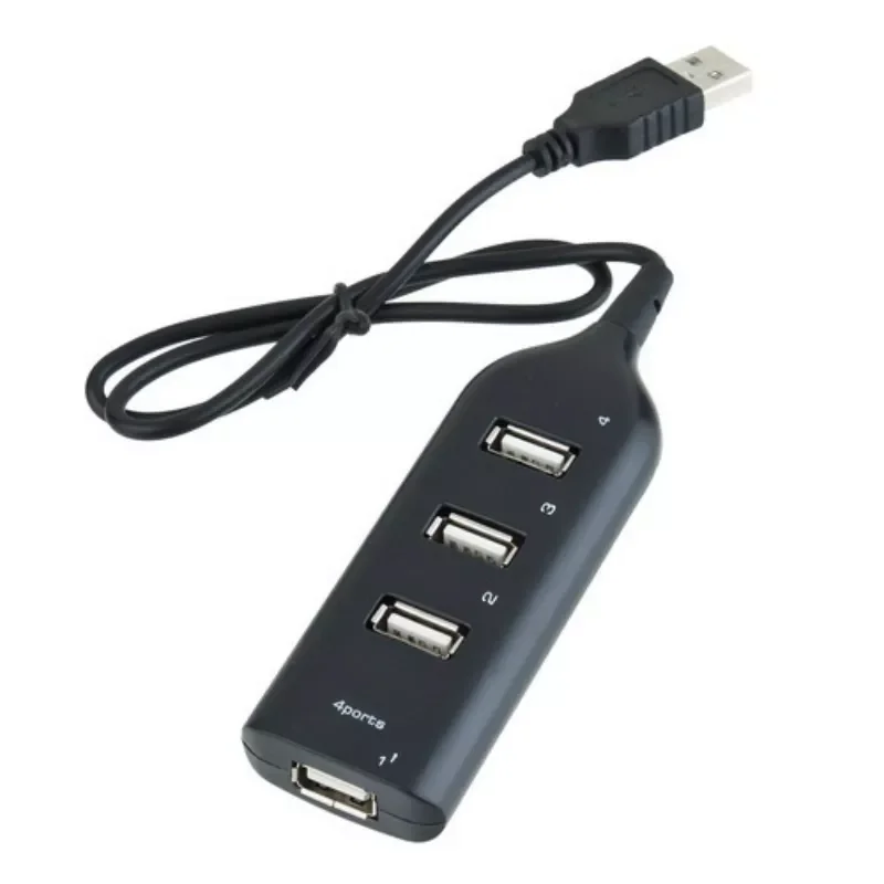 

2.0 Hi-Speed 4-Port Hub Adapter Splitter For PC Computer Multi-purpose Usb Socket Multi-port Computer Usb2.0 One Drag Four