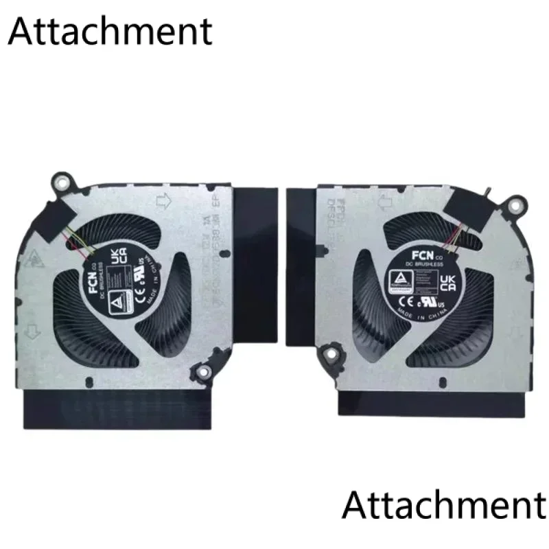 FORНовый вентилятор охлаждения процессора для Acer Helios 300 PH317-55 PH315-55 PH317-56 Nitro 5 AN515-58