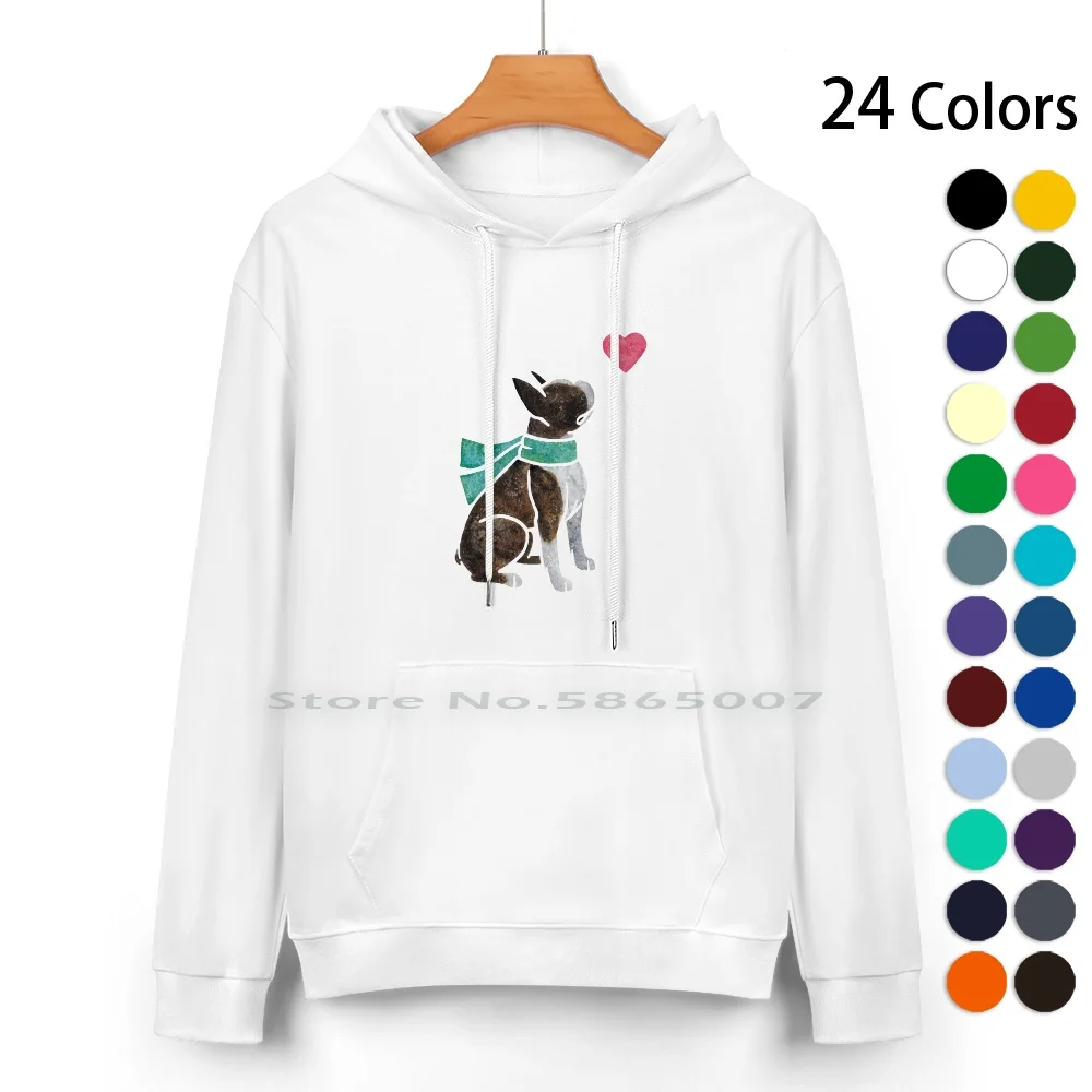 

Толстовка с капюшоном из чистого хлопка, 24 цвета