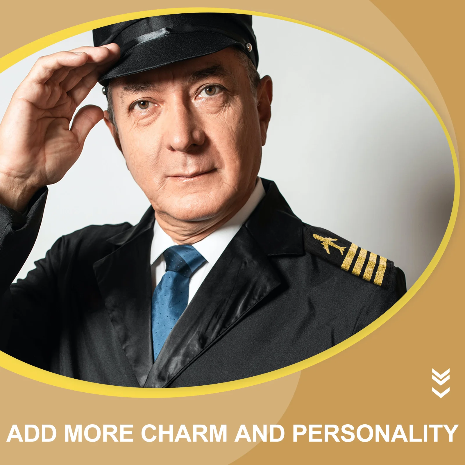 2 шт. эполеты пилота униформа пустой космический костюм украшение самолета