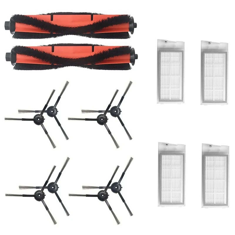 

Robot Vacuum Cleaner Main Brush HEPA Filter Side Brush Accessories Parts Parts Accessories For Roidmi EVE Plus