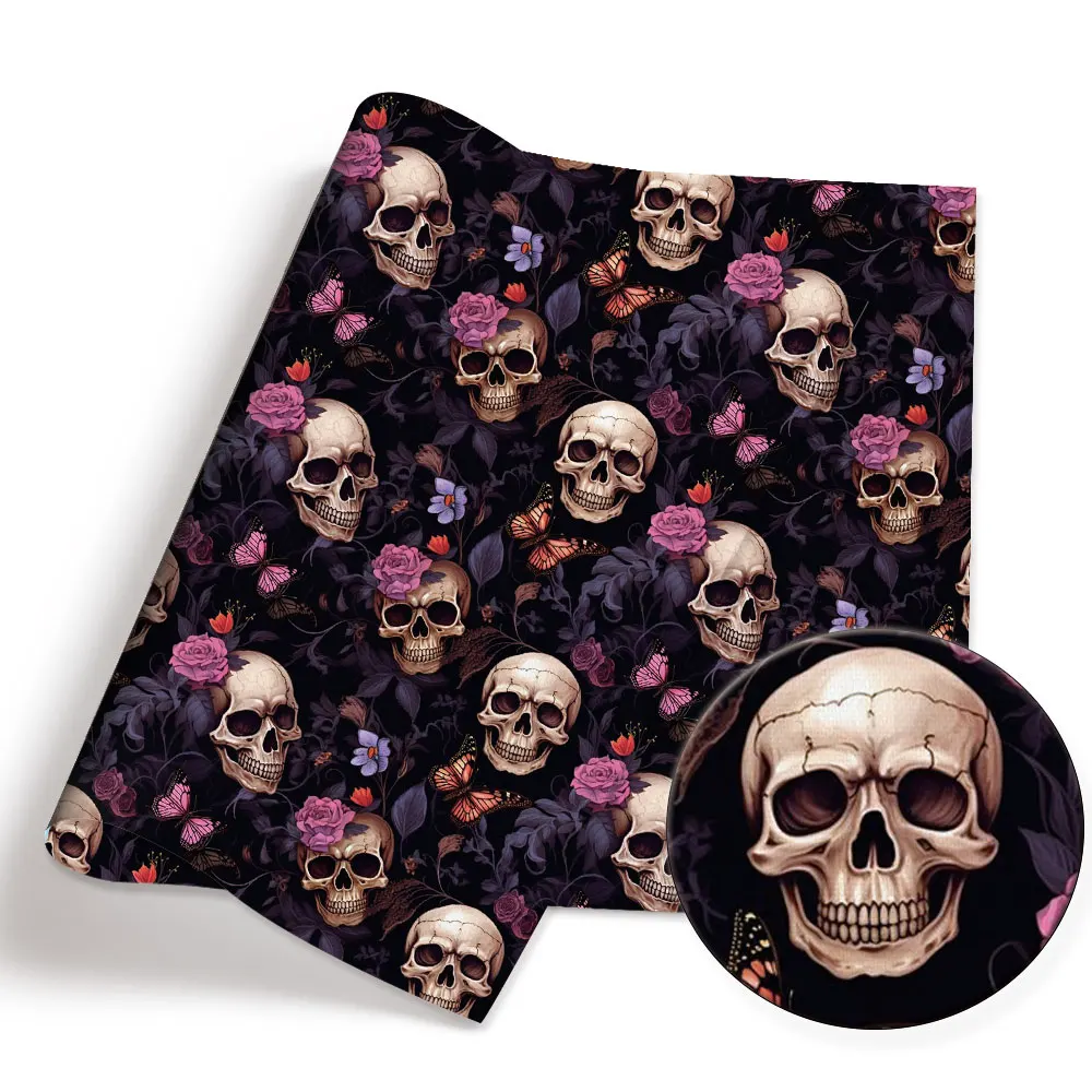 ja na halloween 140x50CM Kreskówka bawełniana tkanina Patchwork Tkanina Kid Home Tekstylia do szycia Sukienka dla lalek Zasłona Poliester