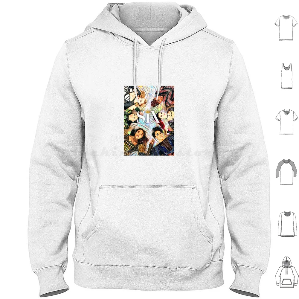 

Six The Musical Hoodie cotton Long Sleeve Sixthemusical Six Musical Anneboleyn Anne Boleyn Catherineofaaragon