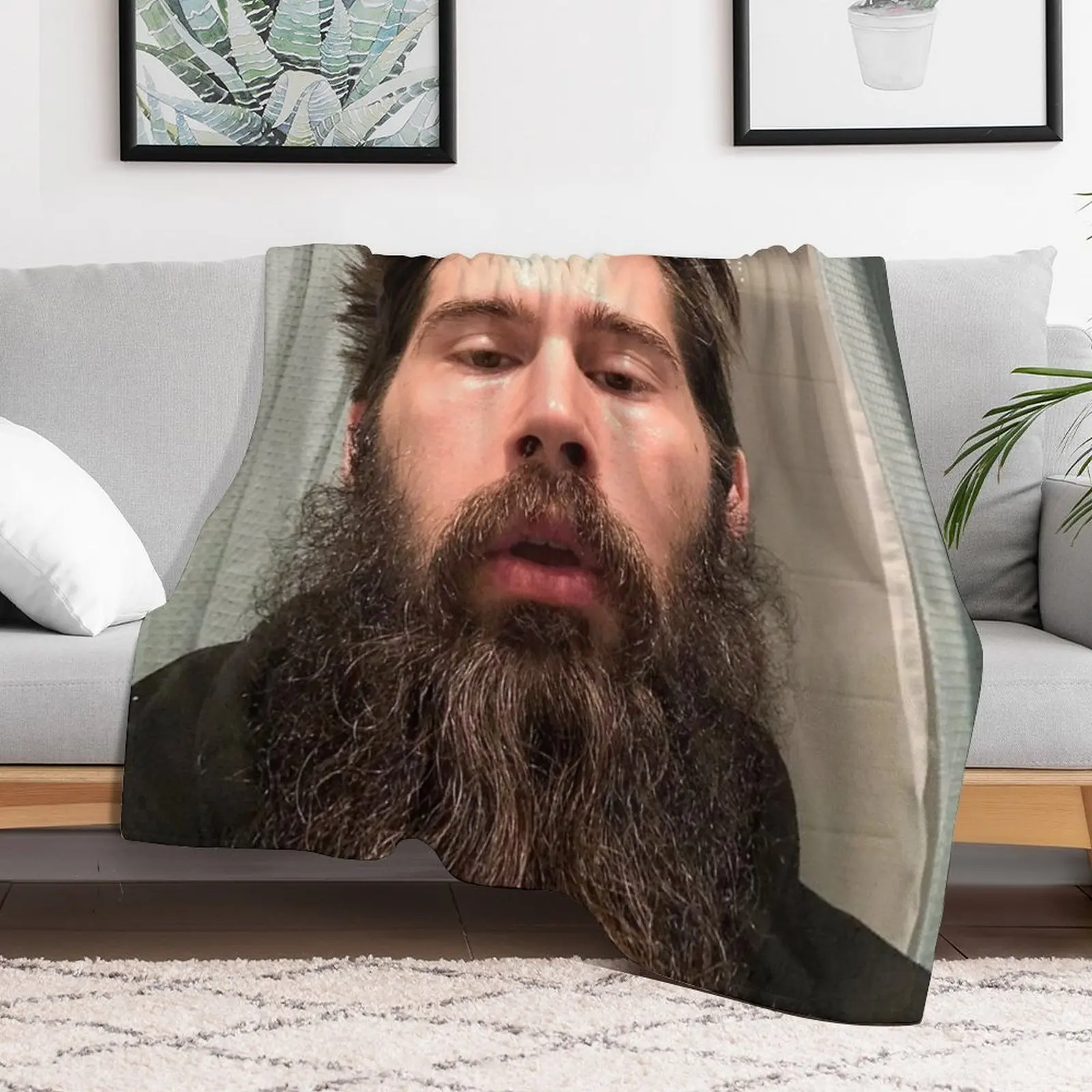 Одеяло Nick The Beard Mullen Тонкие винтажные одеяла