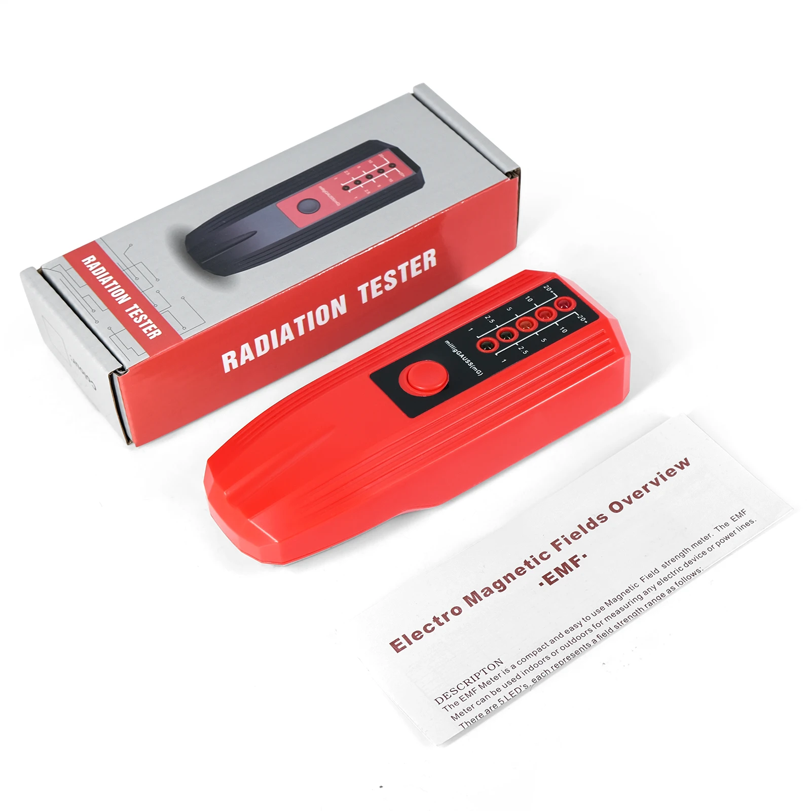Portable Radiation Tester Durable Radio Frequency Field Tester for Abnormal Wave Research EMF Testing for Electrical Instruments images - 6