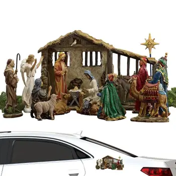 Christmas Nativity Window Stickers 1