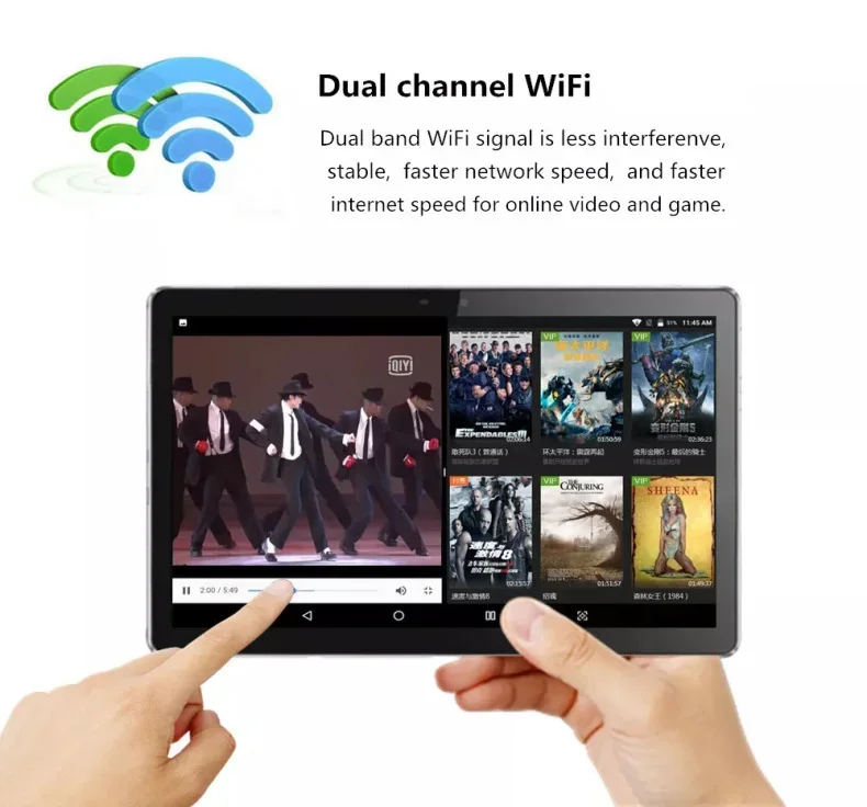 Бизнес-использовал 11 6-дюймовый планшетный ПК с сенсорным экраном Android 4G и ручкой