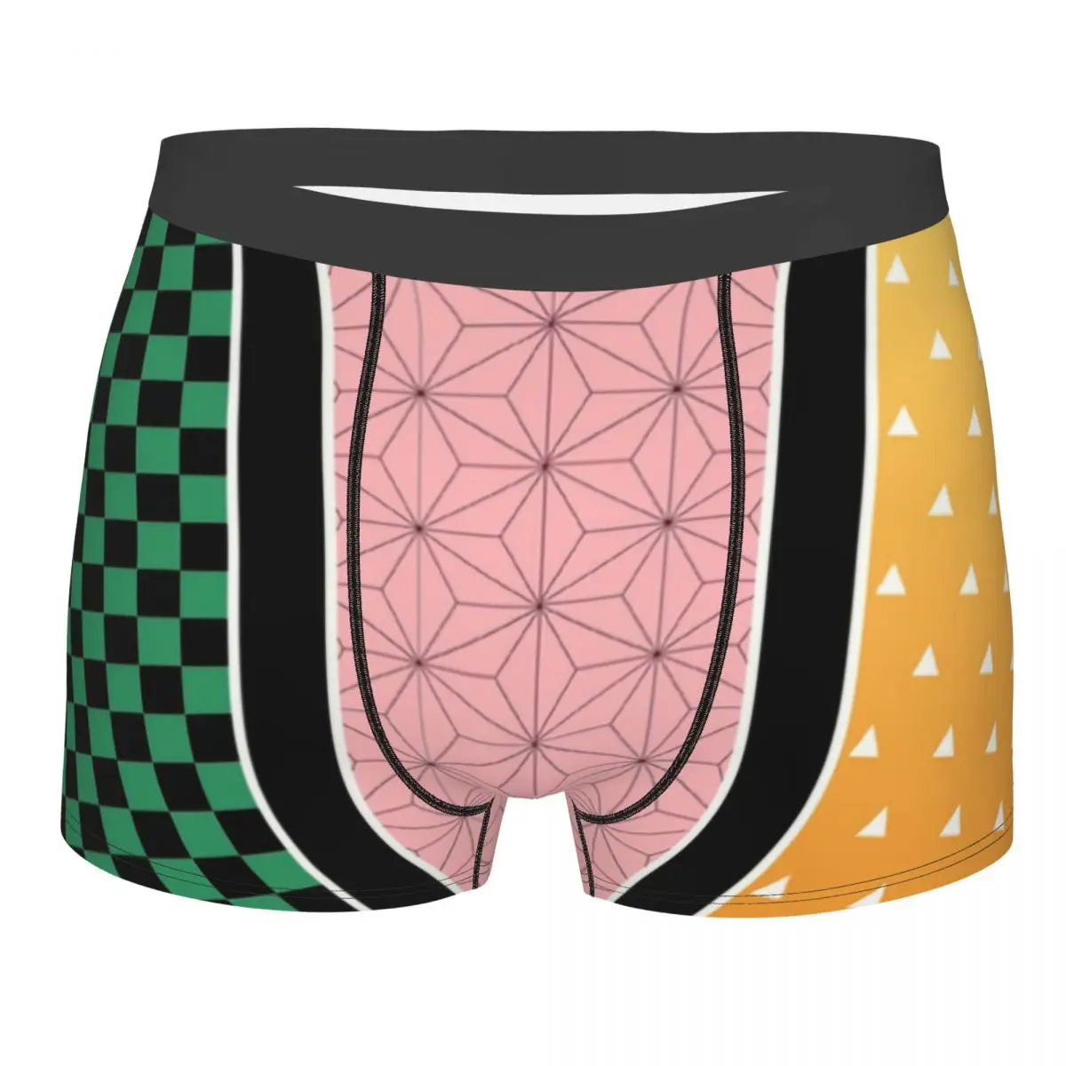 

Сексуальное нижнее белье для мужчин, рассекающий демонов, Kamado Tanjirou Nezuko Tsuyuri Kanawo, трусы-боксеры для косплея, мягкие шорты, трусы