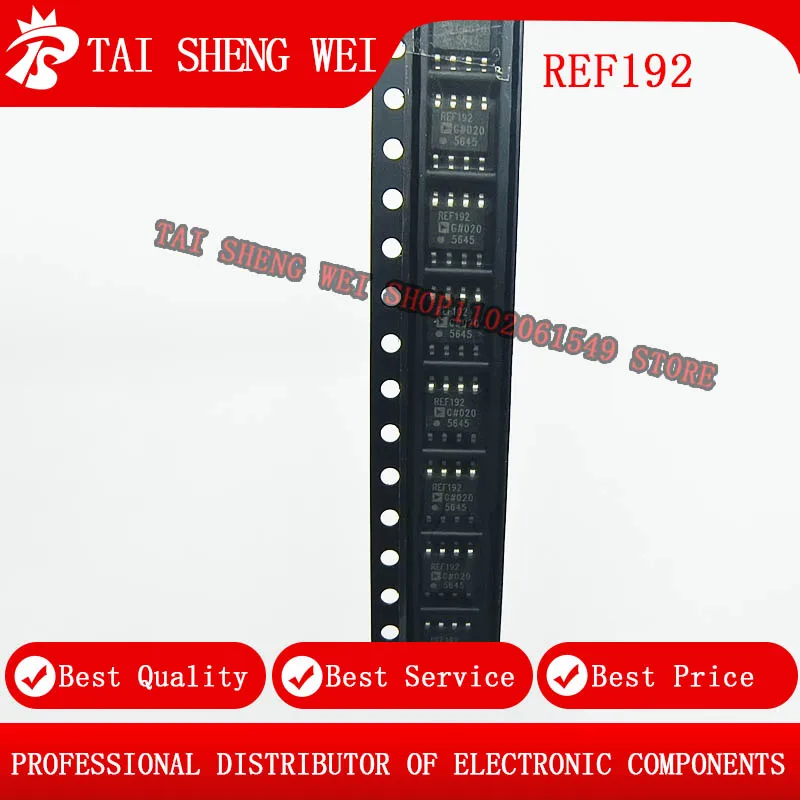 

10pcs, REF192GSZ-REEL7, screen printing, REF192, SOP-8, 2.5V precision low voltage reference IC chip, brand new