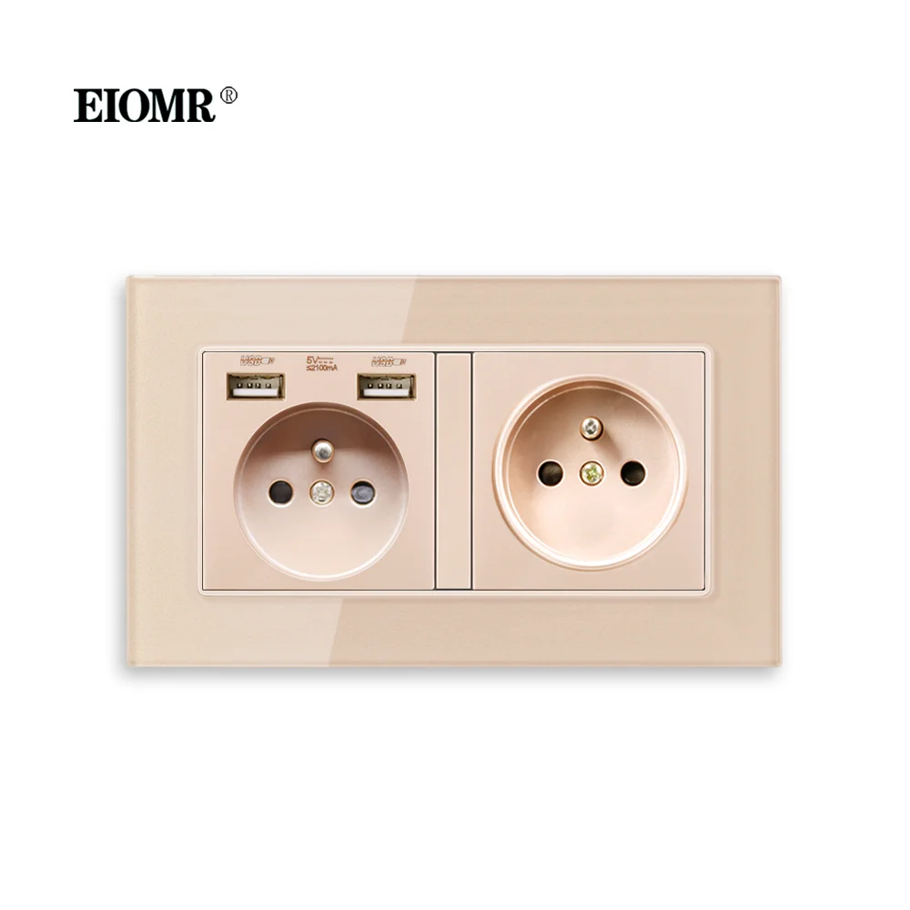 Настенная розетка EIOMR USB 5 В 110 А 250 ~ переменного тока 16 |