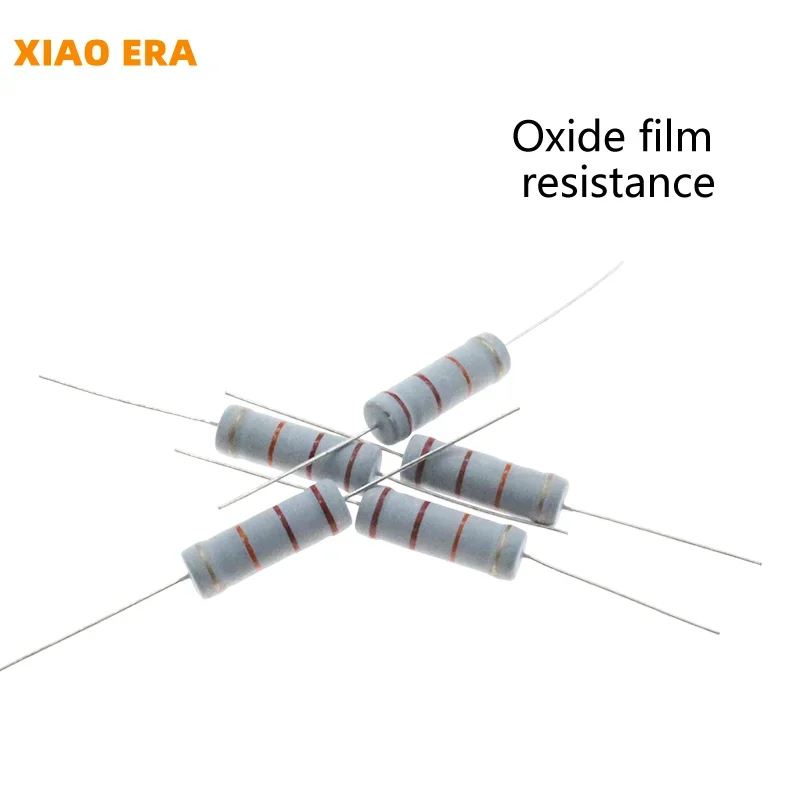 20 шт. 5 Вт 0R-22M оксид пленочный резистор 5% Допуск 0.56R 1R 3R 10R 27R 30R 91R 100R 360R 3K 10 Ом