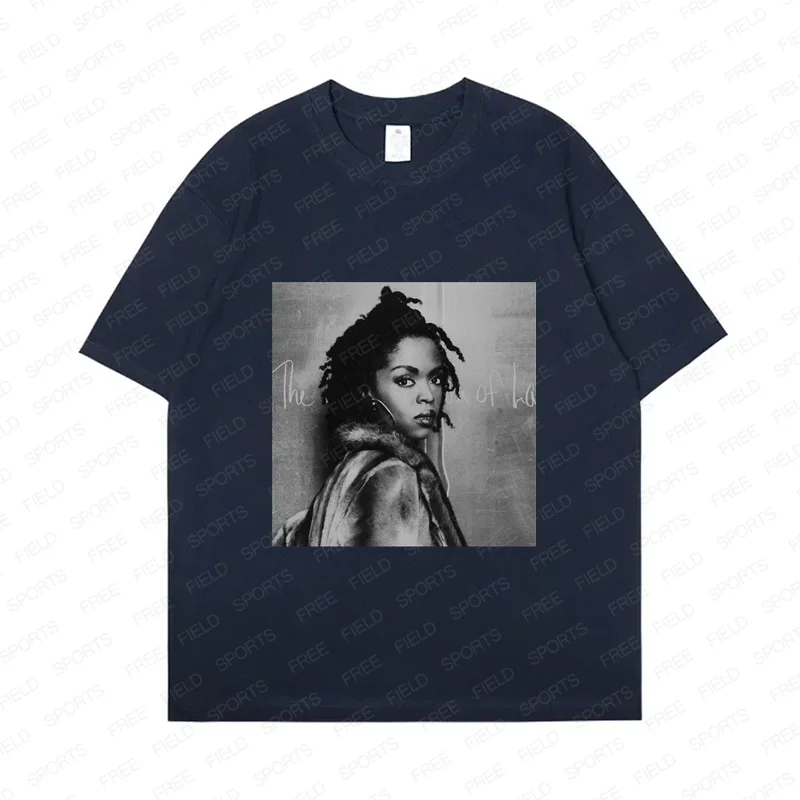 Хлопковая Футболка Унисекс С Коротким Рукавом В Уличном Стиле 90-х Годов