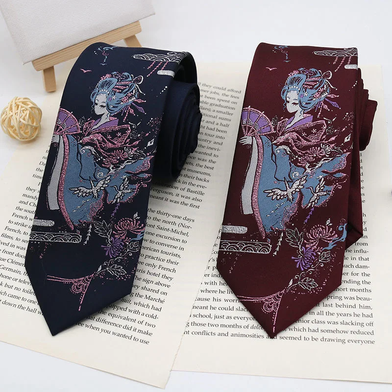

Anime Tie JK Uniform Student Harajuku Kawaii Lolita Girl Women Gift Cosplay Clothing Accessories Prop
